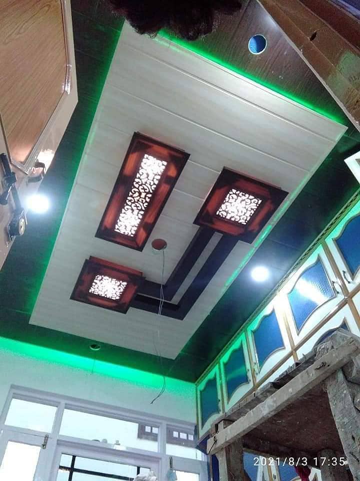 False ceiling-Room ceiling- Pvc Fancy ceiling-2x2 ceiling-room ceiling 1