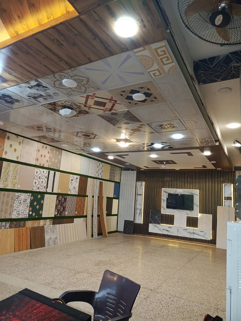 False ceiling-Room ceiling- Pvc Fancy ceiling-2x2 ceiling-room ceiling 17