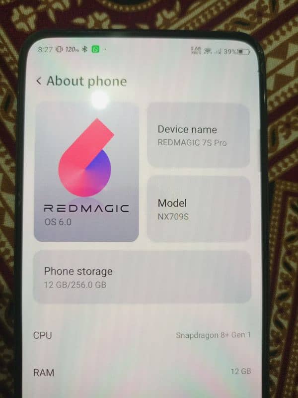 redmagic 7s pro 12 256gb gaming phone 4