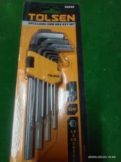 hex key set 9pcs