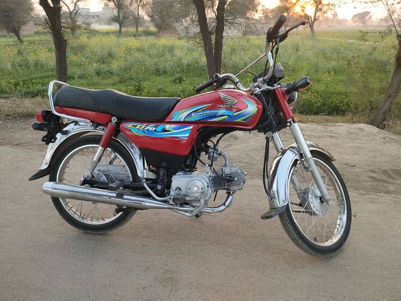 Honda CD 70 0302//68/37/836 7