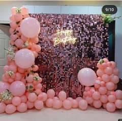 birthday aqiqa balloon decorations Event Planner Nikah Mayyo