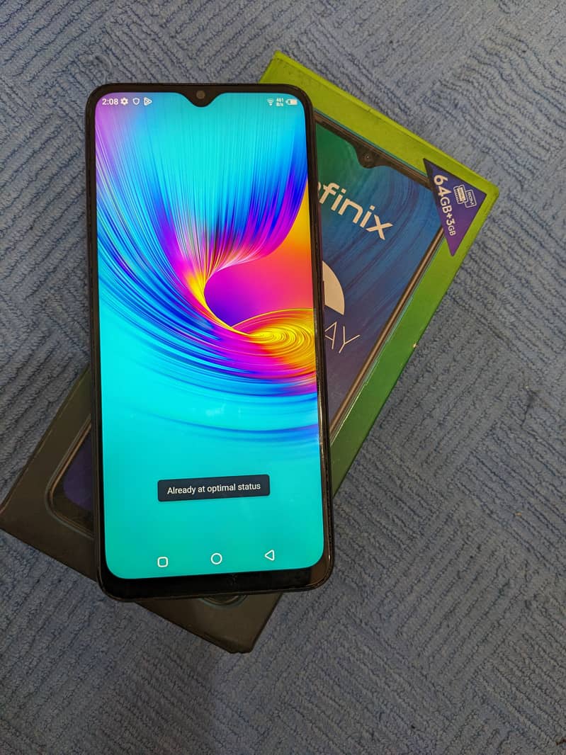 Infinix hot 9 play 64gb 3gb in good condition 3