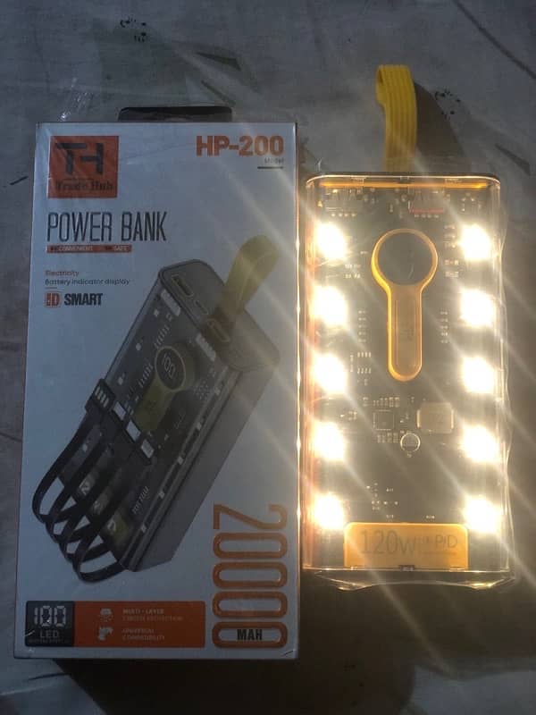 Power bank 20000 MAH 120 W 8