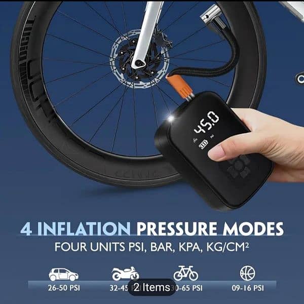 Ultra Fast 150W Car Tyre Air Pump / Inflator 3