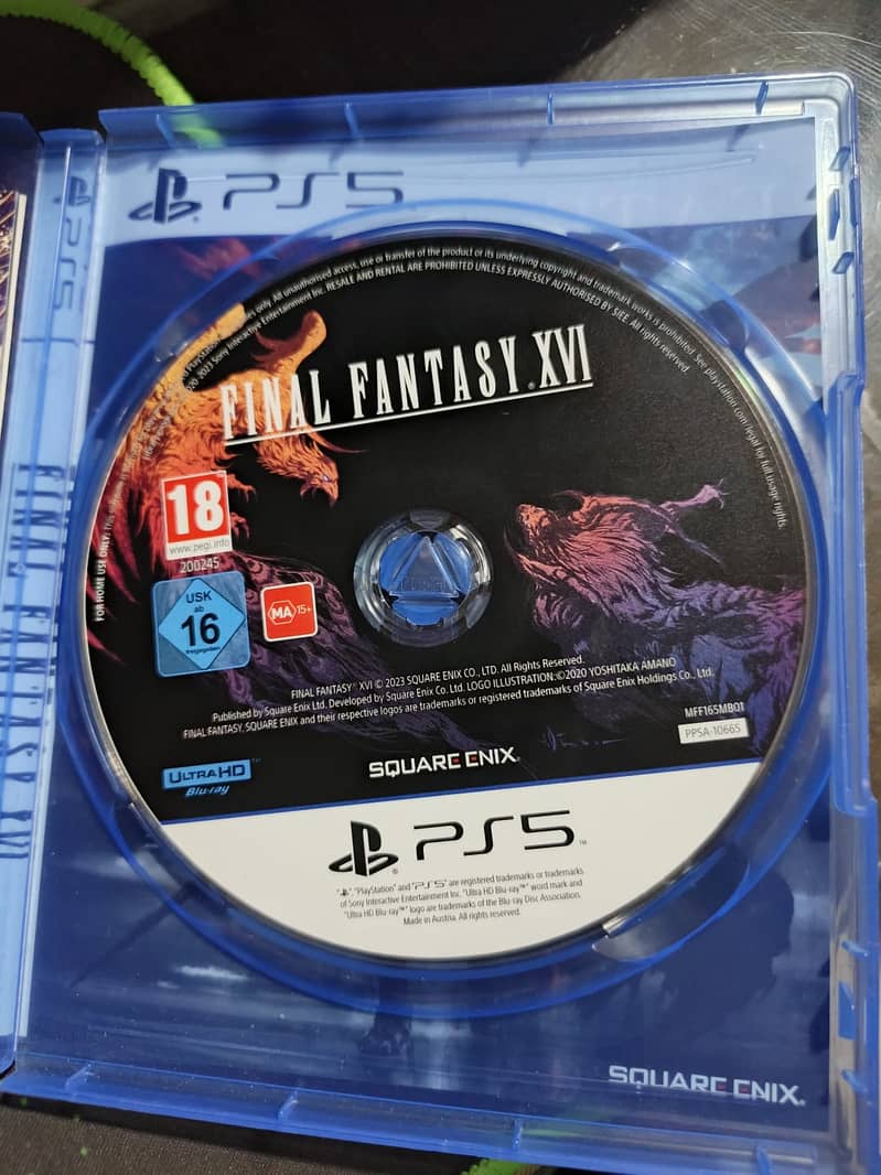 Final Fantasy 16 DVD Ps5 1