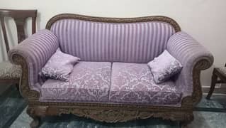 7 seater sofa set with cushions