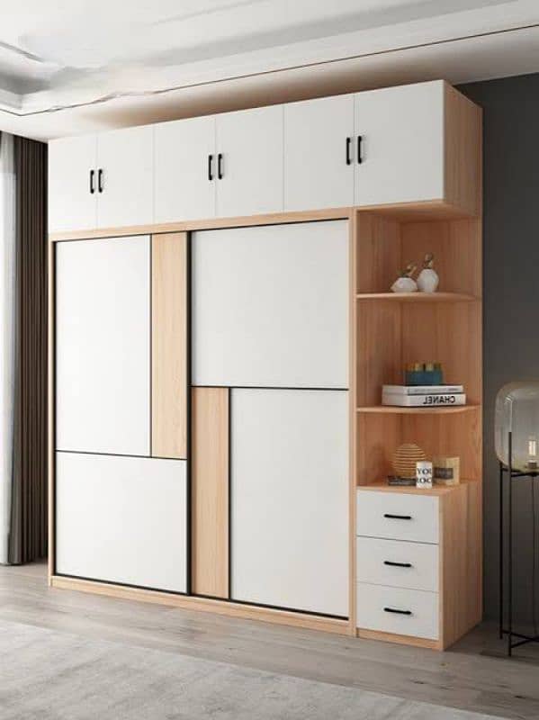 new almari, sliding wardrobe, cabinet style cupboard, kitchen cabinet 14