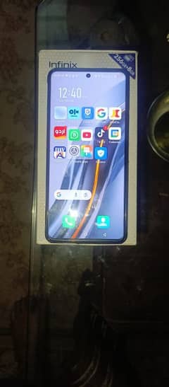 infinix note 12 8/256  with match box all accssories