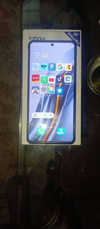 infinix note 12 8/256  with match box all accssories 0