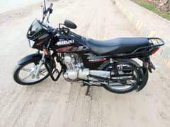 Suzuki gd 110 model 2023 one hand used bike urgent sale