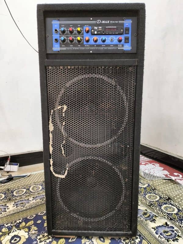 Mehfil Speaker with Mic Hi-Fi sound system 8