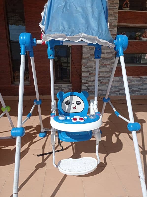 Kids swing blue color 0