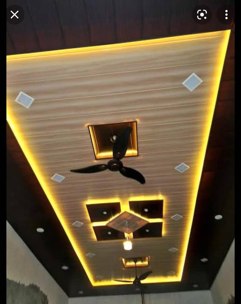 False ceiling-Fency ceiling-Office ceiling-Ceiling 2 by 2- room decor 12