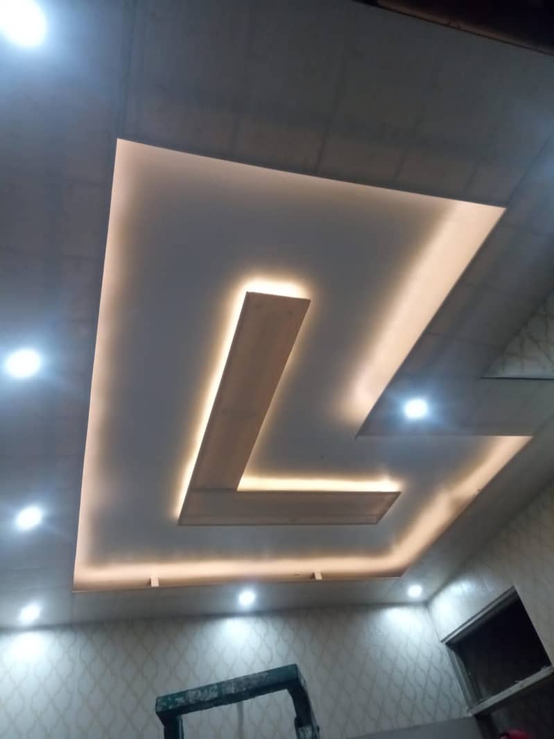 False ceiling-Fency ceiling-Office ceiling-Ceiling 2 by 2- room decor 17