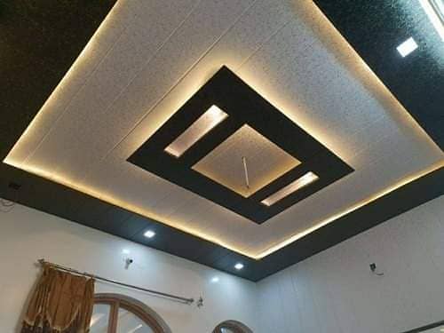 False ceiling-Fency ceiling-Office ceiling-Ceiling 2 by 2- room decor 11