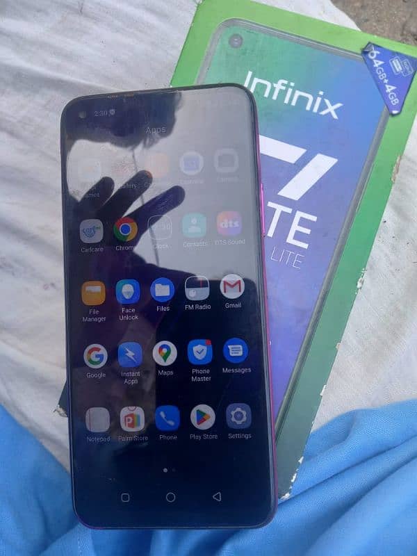 Infinix note 7lite urgent sell complete saman 0