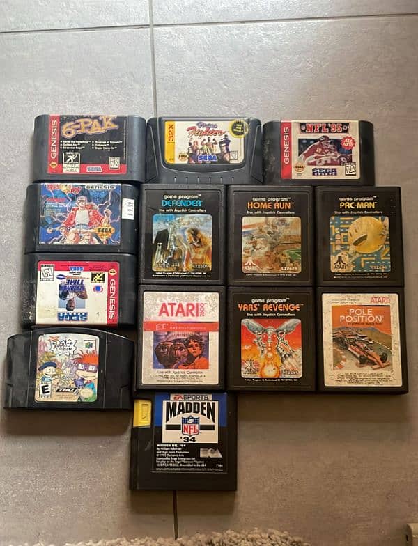 VINTAGE RARE RETRO VIDEO GAMES 4