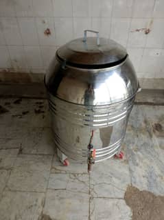 steel gas tandoor