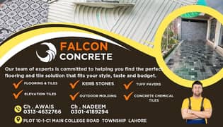 Falcon Concrete, Outdoor Molding Designs & Concrete Tiles - Best Price