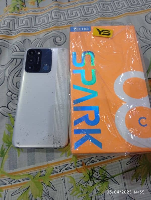 Tecno spark 8c good condition 0