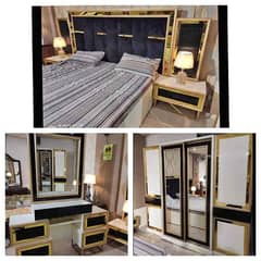 Bedroom set, bridal furniture set, bedroom furniture set, bedset