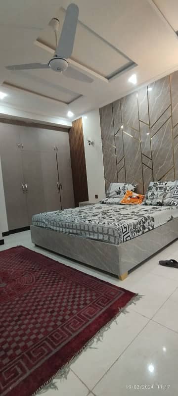 E-11 Madina Tower Fully Furnished 2Bed Apartment (Flat) Available For rent Islamabad 15