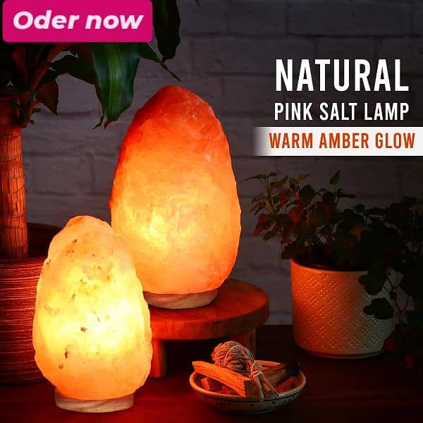 Natural salt Lamp unique and beautiful 1