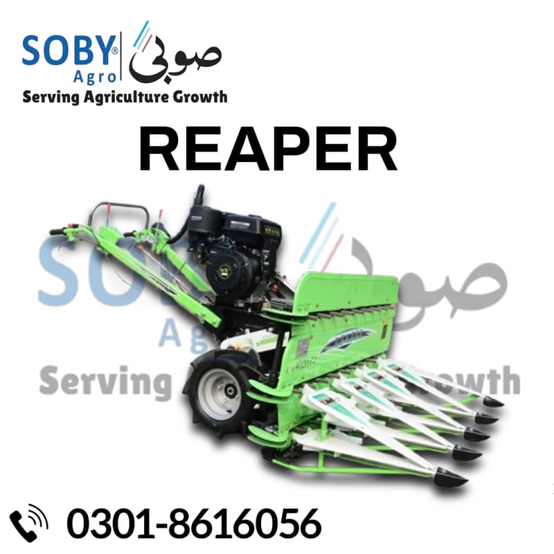 Wheat reaper machine / Harvester / Self Propelled Reaper / Reaper 0