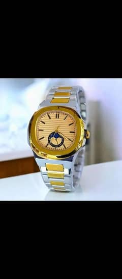 Men's luxury water resistant watch