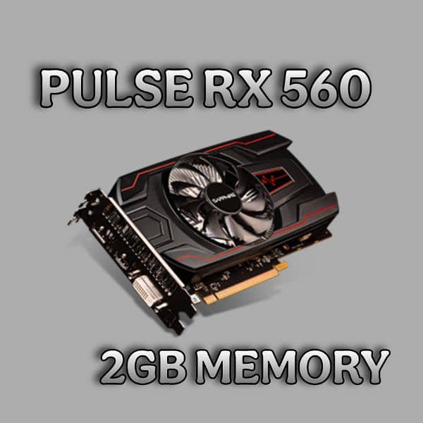 SAPPHIRE PULSE RX 560 2 GB GRAPHICS CARD 2