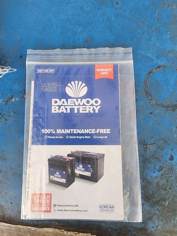 Daewoo Batteries DIB 135 4