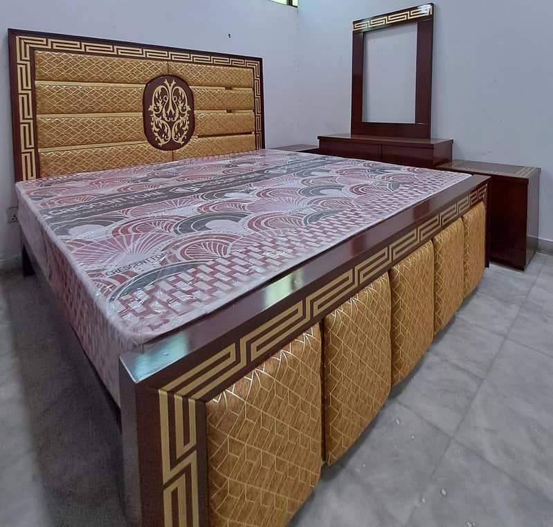 Wooden Bed | Double Bed | King Bed | Poshish Bed | Customized on order 9