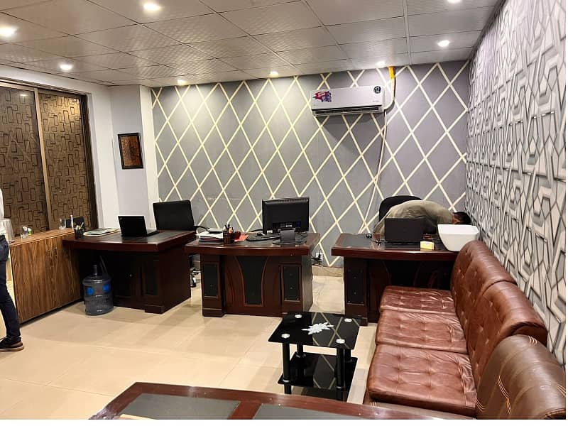 Area 330 SqFt Office For Sale Monthly Rental income 35000 in Main Boulevard Gulberg 3 Lahore 2