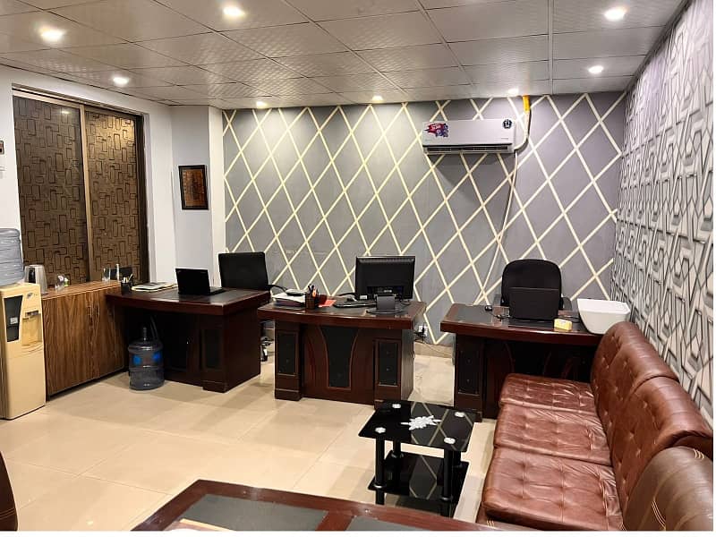 Area 330 SqFt Office For Sale Monthly Rental income 35000 in Main Boulevard Gulberg 3 Lahore 4