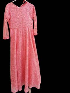 pink net maxi