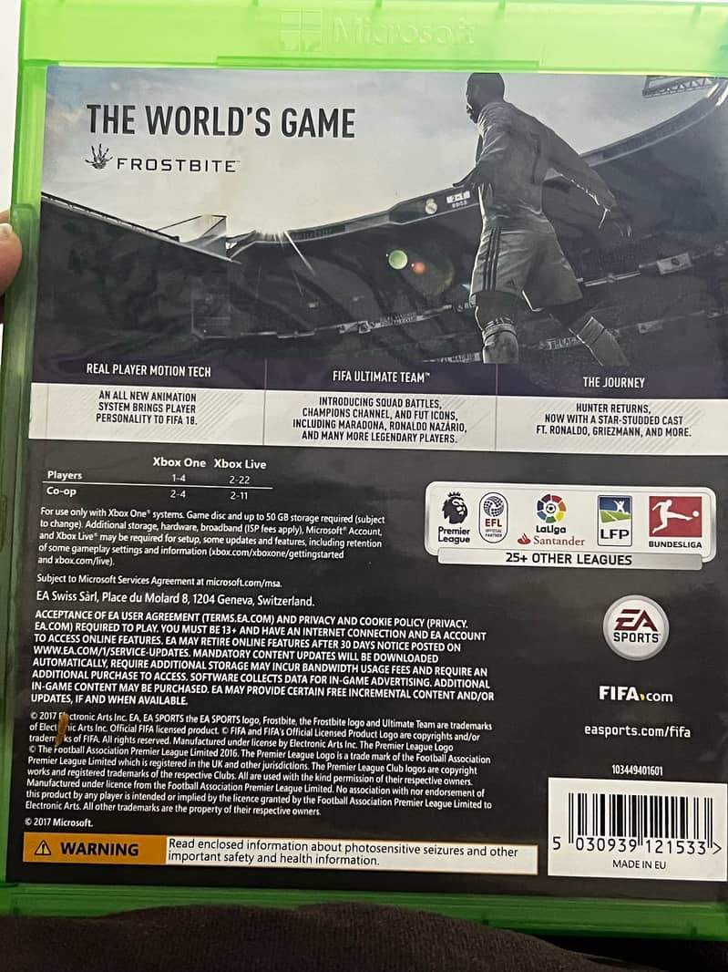 Fifa 18 Xbox One 2