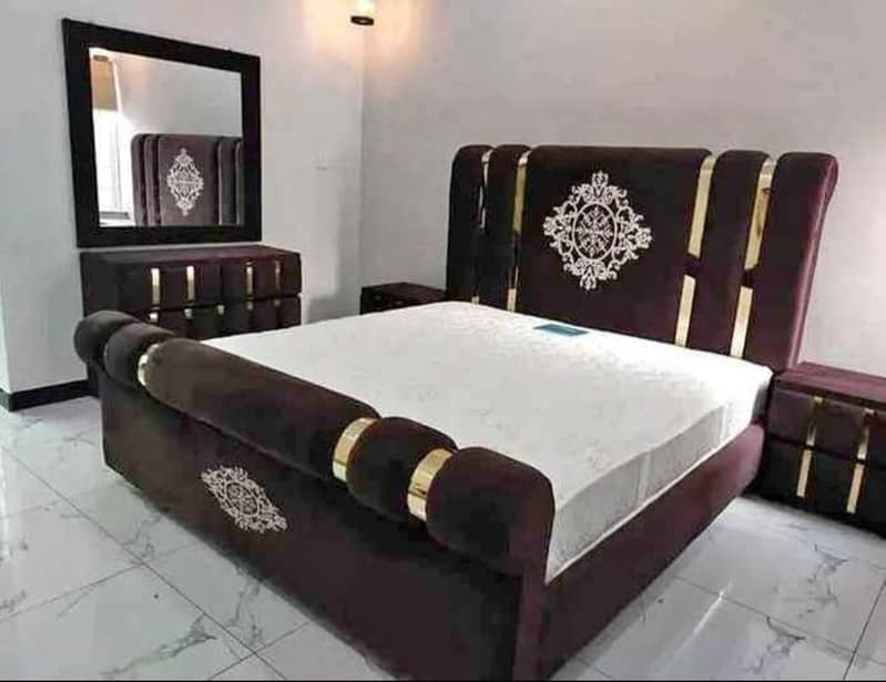 Wooden Bed | Double Bed | King Bed | Poshish Bed | Customized on order 0