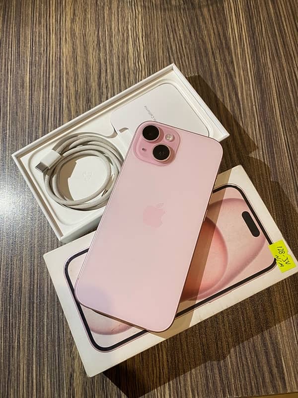 iphone 15 128gb brand new complete box 0