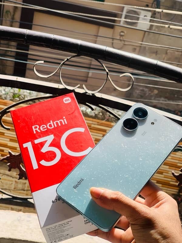 Redmi 13c 10/10 Condition With Only Box 0