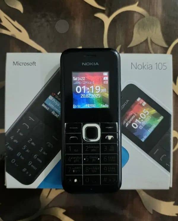 Nokia 105 official final price ha only call no msg 0