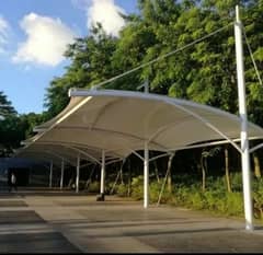 Tensile parking structures - Dome shade - Pvc shade - Cafe shade