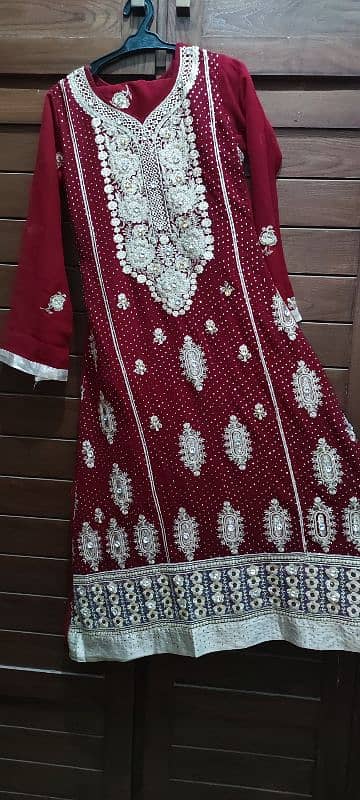 Meroon Frock Dress For Sale