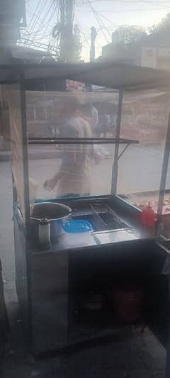 Fries counter for sale new condition 1 month use