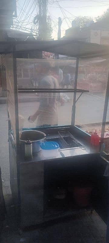 Fries counter for sale new condition 1 month use 0