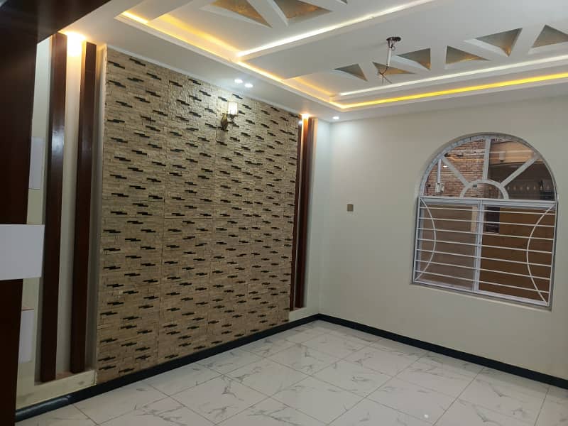 Ultra Designer Beautiful 6 Marla One and Half Story House for Sale With All Facilities in Airport Housing Society Near Gulzare Quid Express Highway Gulberg Greens Residencia 14