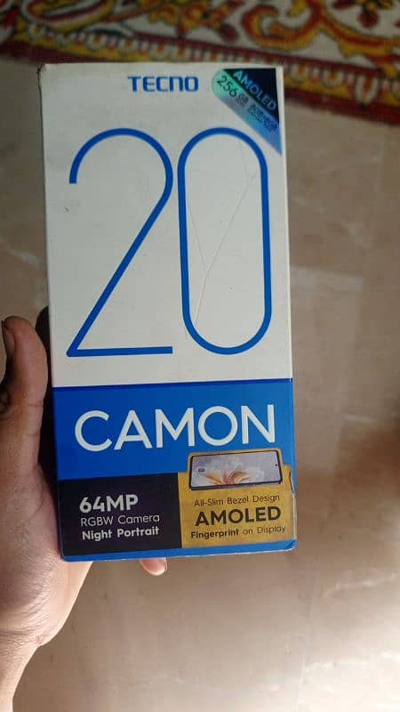 Camon20 8+8 256gb with bix 2