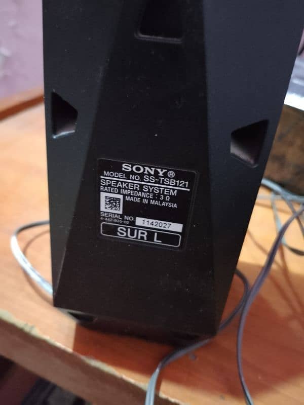 sony home theater model no Bdv e 2100 ka mukmal sound system 5