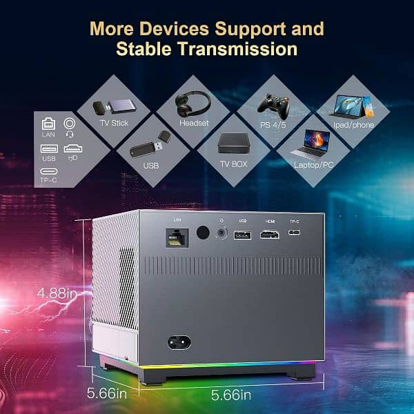 Brand New Xnano X3 Pro Projector–Imported 7