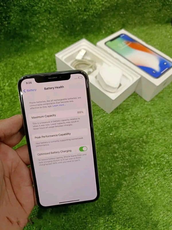 iPhone x 64 GB full box 0.3. 2.3. 1.2. 2.1. 6.3. 8 1